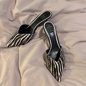 Small zebra heels